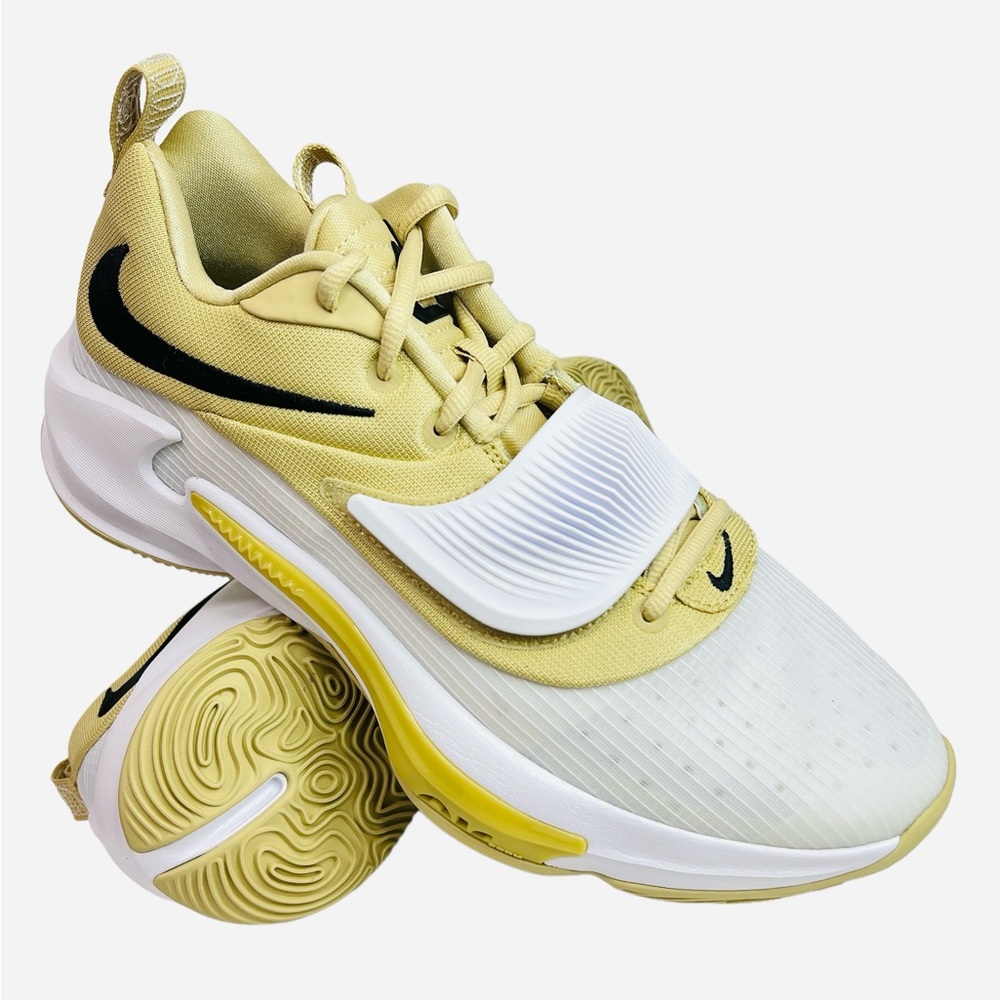 Nike Zoom Freak 3 TB Promo White/Gold Shoes Sneakers DM7378-701 Men Size 11 - Picture 9 of 10